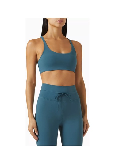 Vuori Yosemite Spor Sütyeni, Breatheınterlock, Hafif Destek Mavi