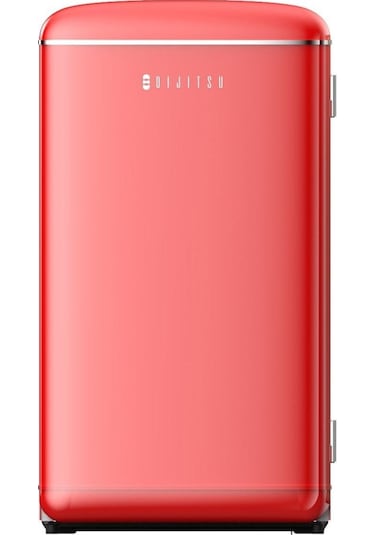 Dijitsu DB120RRE Retro 93 L Tek Kapılı Mini Buzdolabı Kırmızı