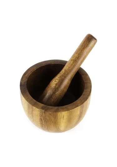 Akasya Büyük Havan 2 Parça