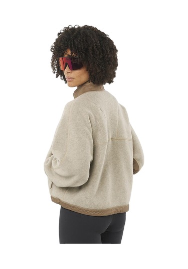 Salomon Chroma Fleece Crop W Taş