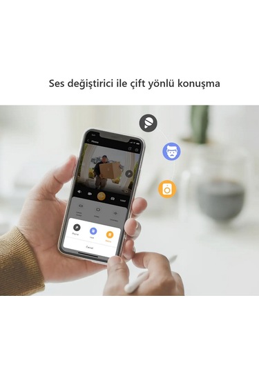Imou 3mp Dahili Kameralı Ir Kapı Zili Doorbell 2s Kit Kameralı Uzaktan Yönetilebilir Kapı Zili Ve Kiliti