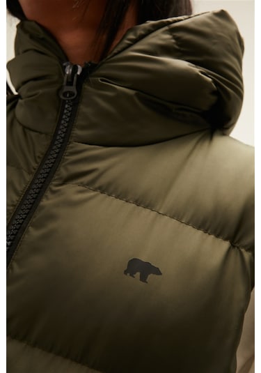 Bad Bear Wayfarer Vest Haki Yeşil Kadın Puffer Yelek-haki Haki