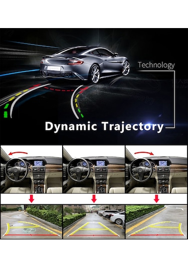 Araç Yedekleme/ön Görüş Kamerası 170 Geniş Açılı Balıkgözü K22878w