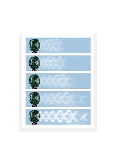 Taşınabilir El Fanı Ofis Masaüstü Çok Fonksiyonlu Katlanır Çift Başlı Küçük Fan, Boyun Ipi Pe51c3 Var Ayaklı Mor 5 Adetten Az