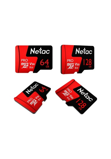 Sones Netac Sürüş Kaydedici Gözetim Kamerası Cep Telefonu Hafıza Kartı, Kapasite: 64 Gb