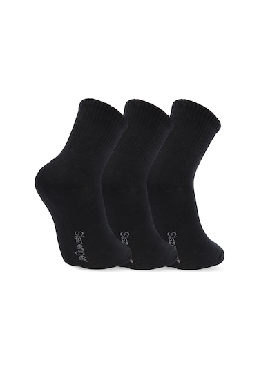 Slazenger Jumpy 3 Lü Erkek Siyah Çorap Siyah