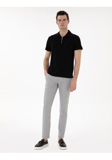 Pierre Cardin Erkek Siyah Tişört 50302586-vr046 Siyah