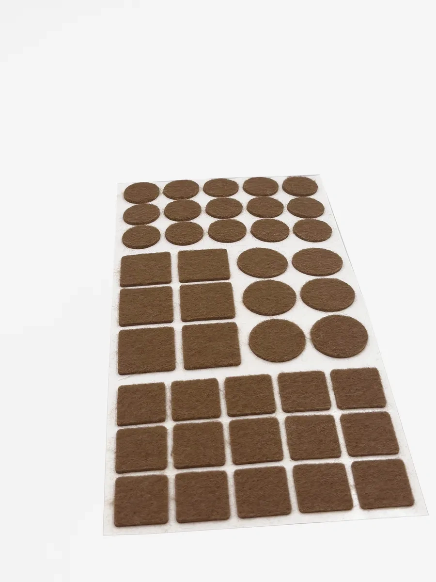 Hey Case Mobilya İçin Keçe Etiketler - Kahverengi Set 152114142 Kahverengi Mermer