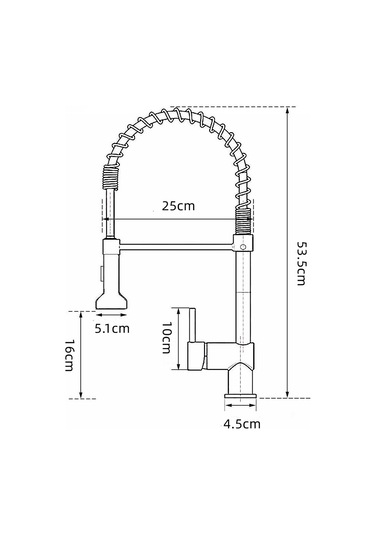 Fause Endüstriyel Eviye Bataryası Siyah Kee101-B