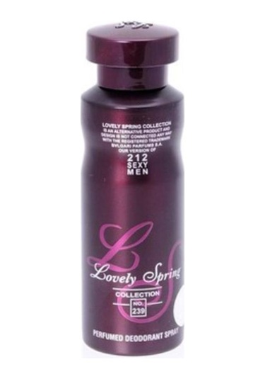 Lovely Spring 212 Sexy Erkek Sprey Deodorant 200 ML