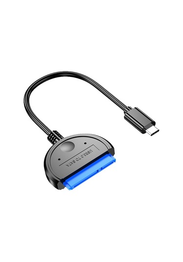 Sones 2,5 İnç Katı Hal Ve Mekanik Sabit Diskler İçin Tc44 Usb-c / Type-c - Sata Sabit Disk Sürücü Dönüştürücü Siyah