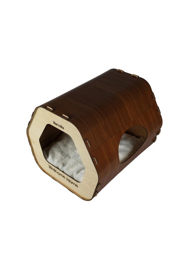 Herniks Mdf Altıgen Kedi Evi 36 CM Hr3029