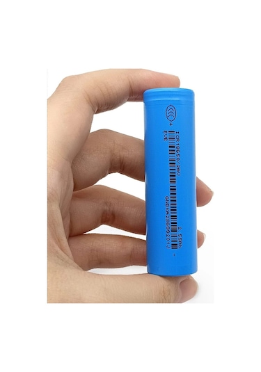 Eve 18650 3.7v Volt 2550 Mah 26v Lityum Şarj Edilebilir 10 Adet Pil Batarya