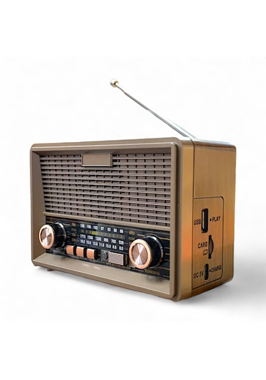 Royaltrend RT-567 Mini Solar Güneş Panelli Nostalji Radyo