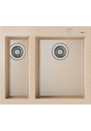 Teka Forsquare 590 Tg Çift Hazneli Tegranite+ Eviye - Avena Bej - 115260021