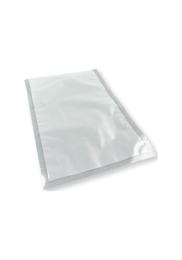 Vakum Makinaları İçin Tırtıklı Vakum Torbası - Poşeti 20x30