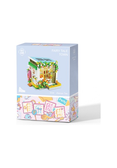 Wezone Ahşap Dıy Minyatür Ev Seti - Ebeveyn-çocuk Etkinliği Ve Yılbaşı Hediyesi