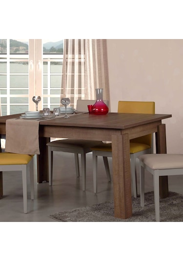 Pasific Home Huqqa Açılır Yemek Masası, Koyu Meşe