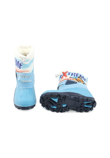 Gezer Kışlık Erkek Çocuk Extreme İçi Peluşlu Su Geçirmez Kar Bot Çizme Gc2kpm.00655.00.022.j60 Mavi