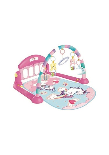 Babycim Piyanolu Oyun Halısı Pembe