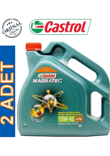 Castrol Magnatec 10W-40 Motor Yağı 2 x 4 L