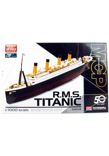 ACADEMY 14217 Titanic Modellbausatz - 1:1000 Maßstab Für Sammler