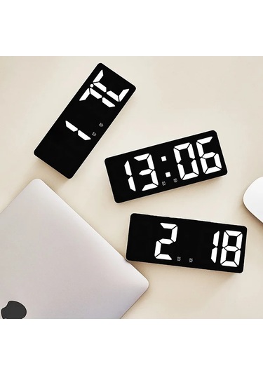 Monozone Masa Saati Derece Alarm Takvim Pil Dahil Değildir +şarj