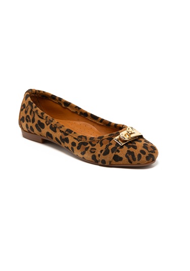 Babet Kadın Mar-25y-194-6050 John May Taba Leopar Taba