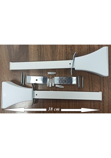 2 Adet Radyatör Petek Yere Montaj Ayağı 38 Cm
