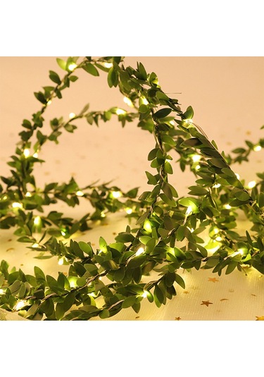 Skycity Usb Beslemeli 30 Led Işıklı 3 Metre Bakır Tel Sarmaşık Dekoratif Işık, Sıcak Beyaz, Noel Ve Parti İçin