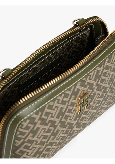 Tommy Hilfiger Kadın Çapraz Çanta Aw0aw17712mt1 Yeşil
