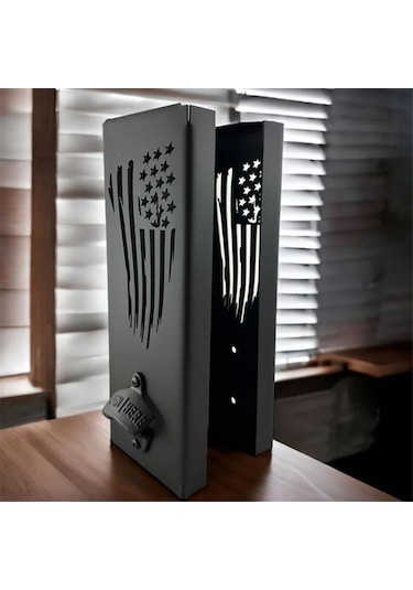 Moly Şişe Aç.lı Kutu Soğutucu Tutucu, 40x9x9cm Siyah, Bira Sevenler İçin Siyah