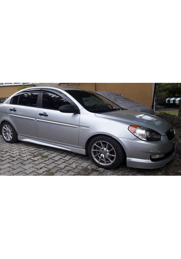 Hyundai Accent Era Yan Marşpiyel Seti Plastik 2 Adet Mat Siyah 2006 2007 2008 2009 2010