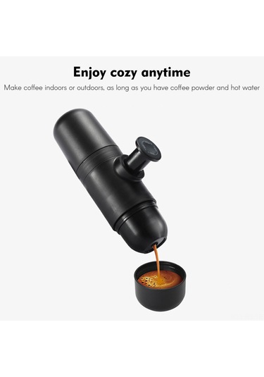 Reedark "taşınabilir Manuel Kahve Presi - Paslanmaz Çelik, 8 Bar Basınç, 140ml Kapasite"