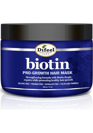 Difeel Biotin İnce ve Yavaş Uzayan Saçlara Özel Saç Maskesi 340GR