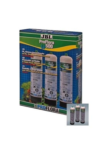 Jbl Proflora U500 Tek Kullanımlık Co2 Tüpü 500gr 3adet