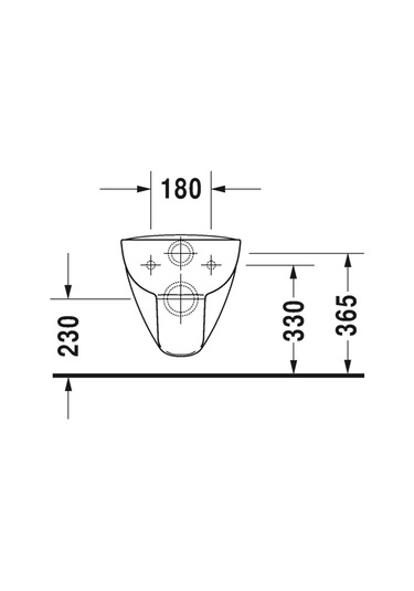 Duravıt D-Code Rımless Asma Klozet 25703900752