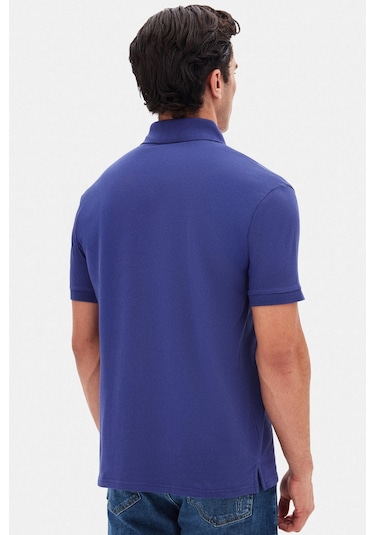 Twn Slim Fit Mor Pike Dokulu T-shirt 4ec146011784m M01