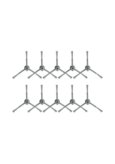 10 Adet Yan Fırça Temizliği L50 L50 L60 L60 Hibrit Yedek Parça Yan Fırça Elektrikli Süpürge Aksesuarları