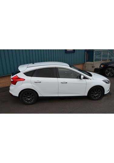 Ford Focus 3 Hb Cam Çıtası Çerçevesi Kromu Nikelajı Komple