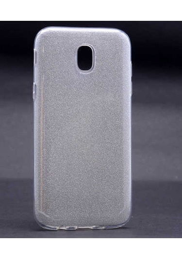 Galaxy Uyumlu J730 Pro Kılıf Zore Shining Simli Silikon Kılıf