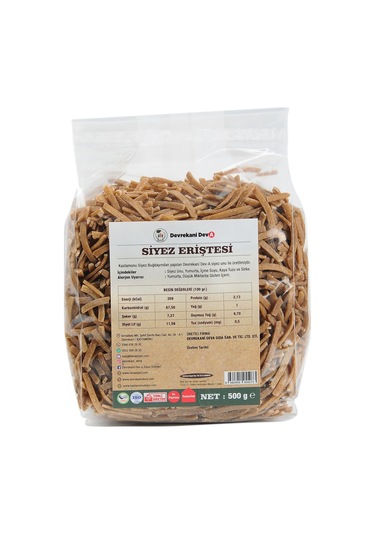 Devrekani Deva Siyez Erişte 500 G