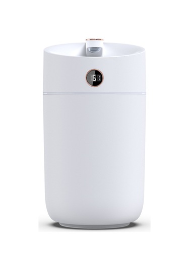 Samdoo Ev Ve Ofis İçin 3l Büyük Kapasiteli Hava Nemlendirici, Nem Ölçüm Fonksiyonu, Çift Fön, Led Gece Lambası, Kolay Su Doldurma