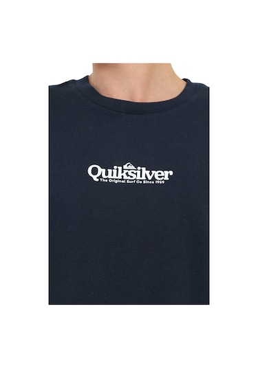Quiksilver Fınelıne Ss Lacivert Erkek Kısa Kol T-shirt