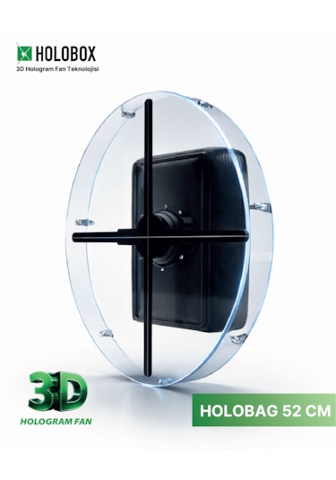 52 Cm 3d Hologram Sırt Çantası Holobag