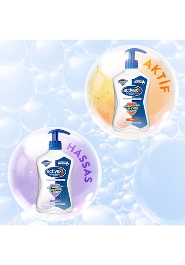 Activex Aktif Sıvı Sabun 3 x 500 ML