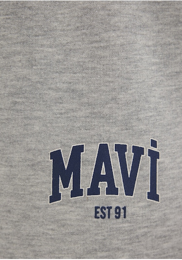 Mavi - Mavi Logo Baskılı Gri Eşofman Altı 1010757-82816 Gri