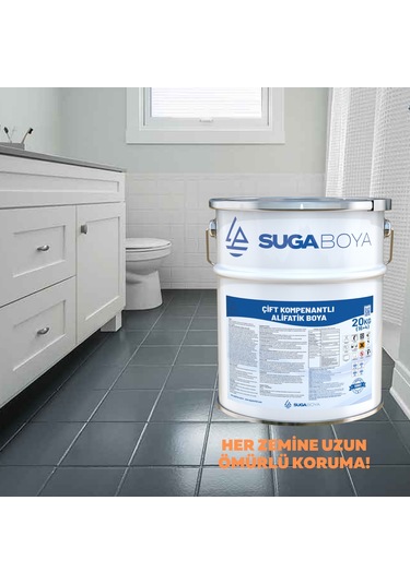 Suga Çift Kompenantlı Alifatik Boya 16+4 20 Kg Diğer