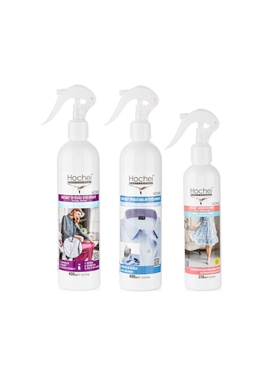 Hochei Ütüsüz Ütü 400 ML + İpeksi Kolay Ütü 400 ML + Antistatik 250 ML