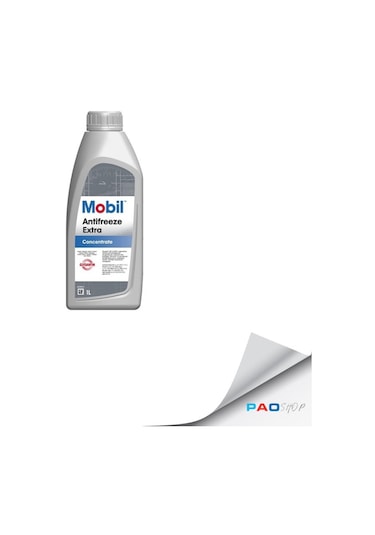 Mobil Antifreeze Extra Conc - Konsantre Antifriz - 1 Lt. (2 Adet)